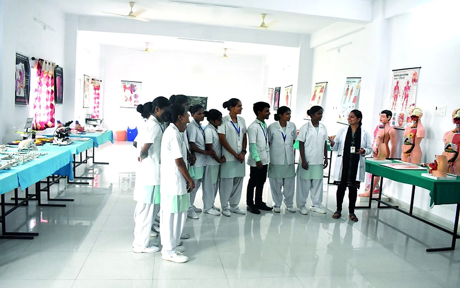 Nutrition laboratory at top nursing college in Jharkhand